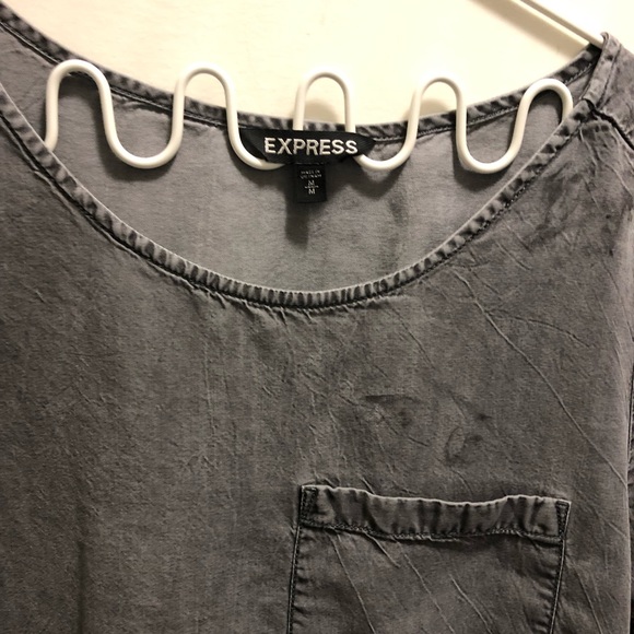 Grey Jean Pocket Tee Express Size M - Picture 4 of 4